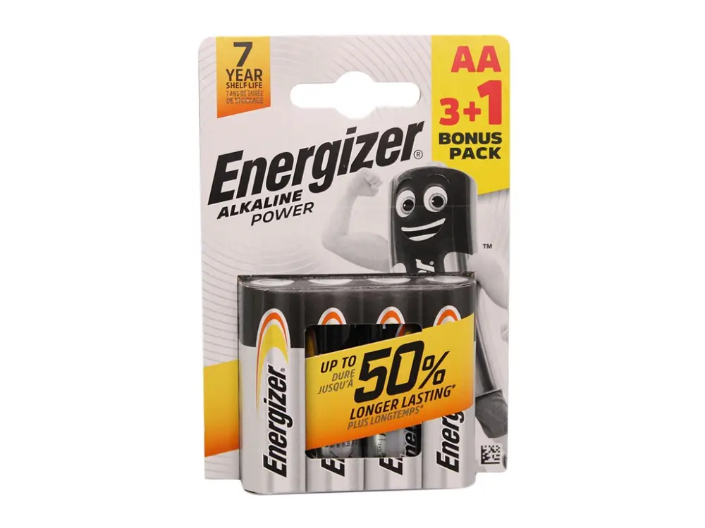 Omezená Nabídka Energizer Alkaline Power AA 3+1 zdarma