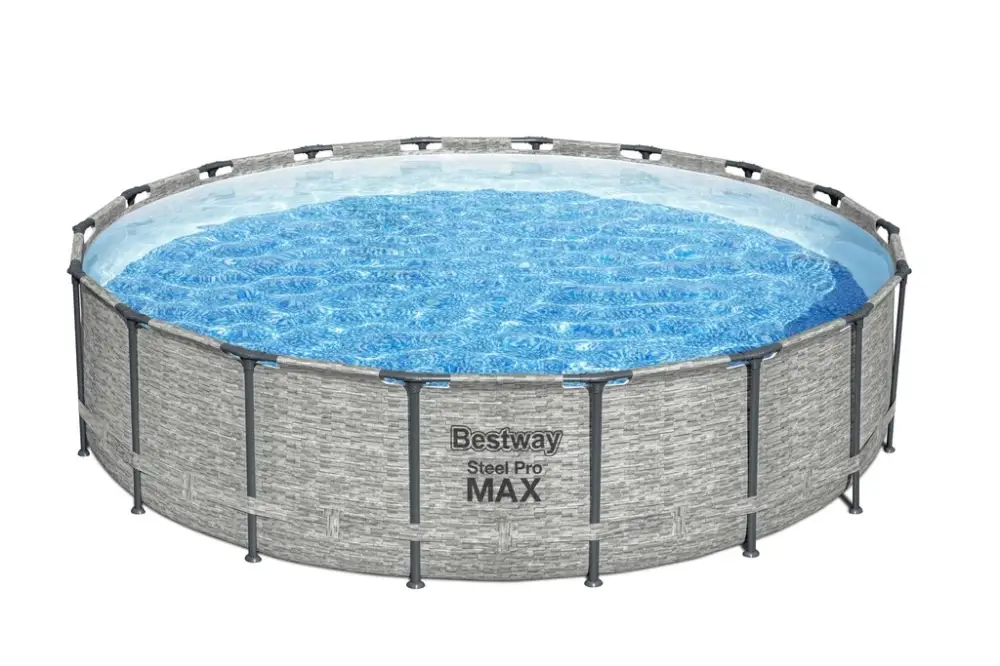 Oblíbený Bazén Bestway s konstrukcí 5,49 x 1,22 m motiv kámen set + písková filtrace 5,6m3/hod