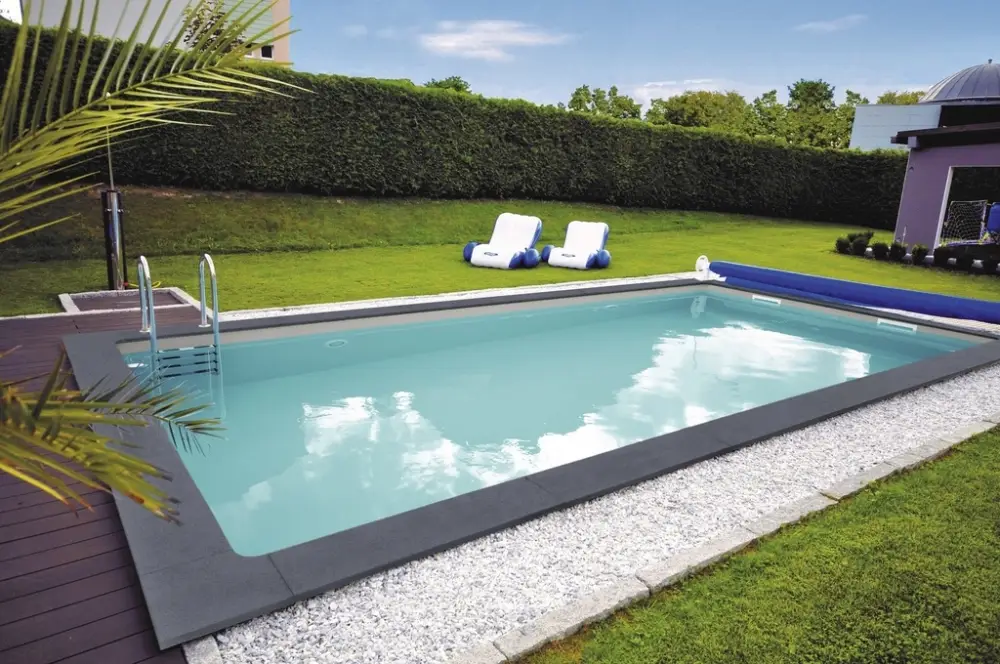 Akce Bazénový set CF Block De Luxe 8 x 4 x 1,5 m