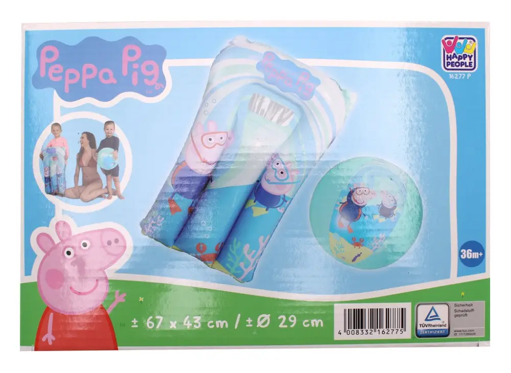 Výhodná Nabídka Happy People Peppa Pig plážový set
