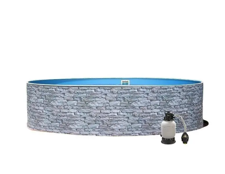 Akční Cena Bazén AZURO STONE 4,0 x 1,2m + písková filtrace 4,5m3/hod