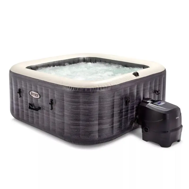 Časově Omezené Vířivý bazén INTEX 28450NP Pure Spa Greystone Deluxe se systémem slané vody