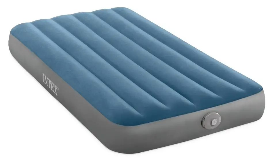 INTEX 64187 Nafukovací postel Twin Prestige Downy s dobíjecí pumpou Sezónní Sleva
