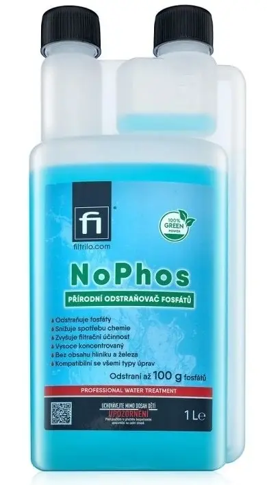 Přírodní odstraňovač fosfátů NoPhos 1L Nízká Cena