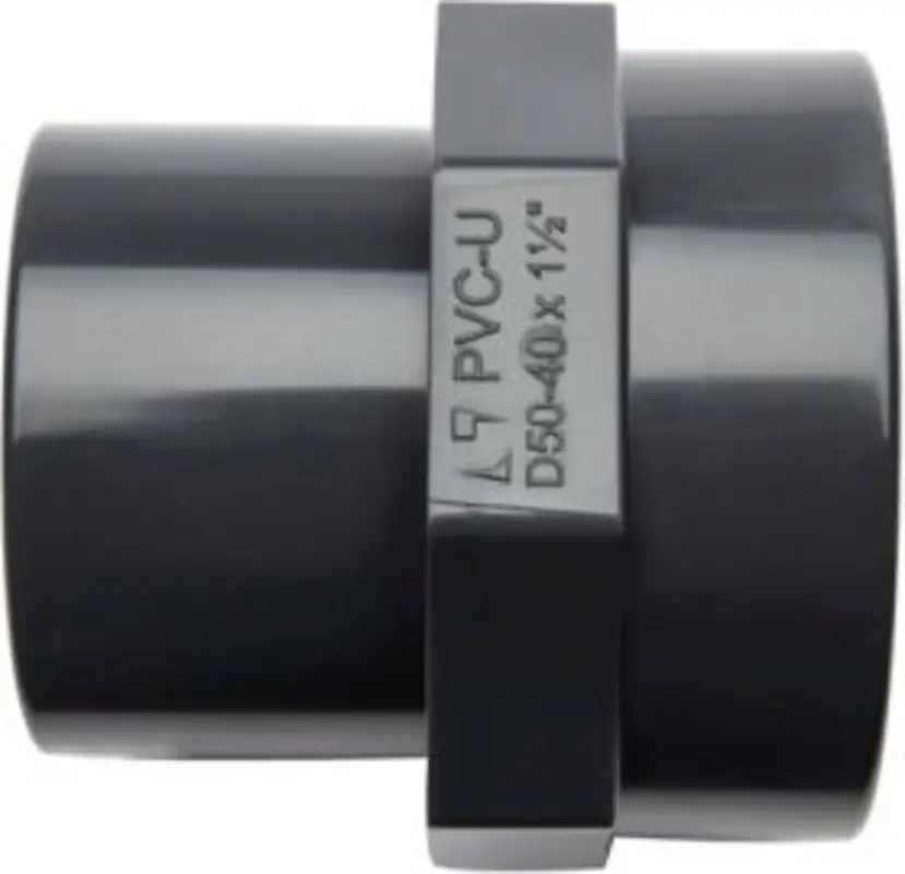Steinbach PVC přechodová vsuvka s lepicí spojkou x IG PN 16 / 50/40 x 1 1/2", 1 ks Aktuální