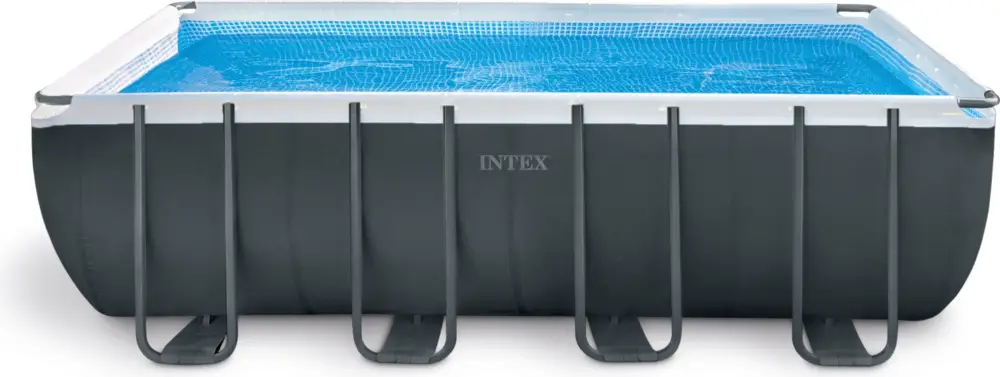 Intex Frame Pool Ultra Quadra XTR 549 x 274 x 132 cm, Sada s bazénem, pískovou filtrací SX1500 GN, konektory, bezpečnostními schůdky, krycí plachtou a bazénovou podložkou Jen Po Omezenou Doba