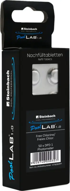 Finální Výprodej Steinbach Pool Professional DPD N°1 Photometer - tablety pro PoolLab 1.0, 50 ks