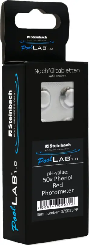 Nejprodávanější Steinbach Pool Professional Phenol Red Photometer - tablety pro PoolLab 1.0, 50 ks