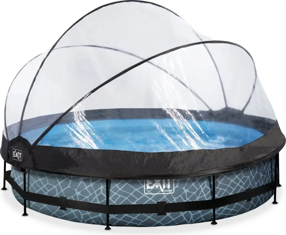 EXIT Toys Frame Pool Ø 360 x 76 cm s kartušovou filtrací a krytem, 1 sada Objednat Nyní