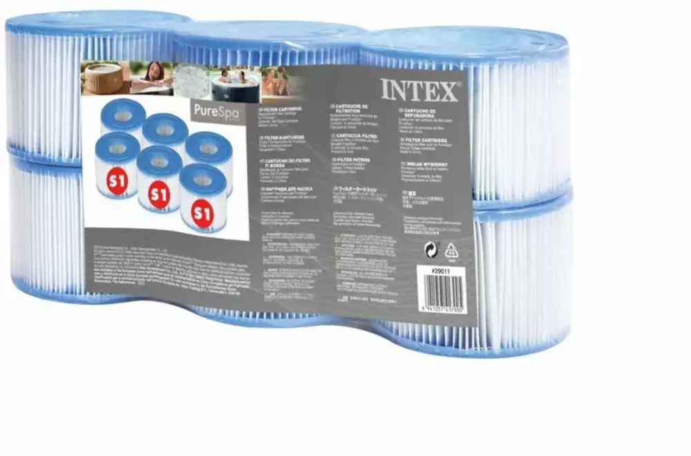 Cenový Hit Intex Whirlpool filtrační kartuše typ S1, 6 ks
