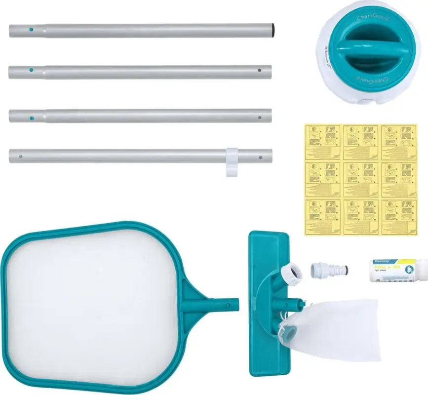 Pouze Dnes Bestway AquaClear™ Deluxe sada příslušenství pro čištění bazénů
