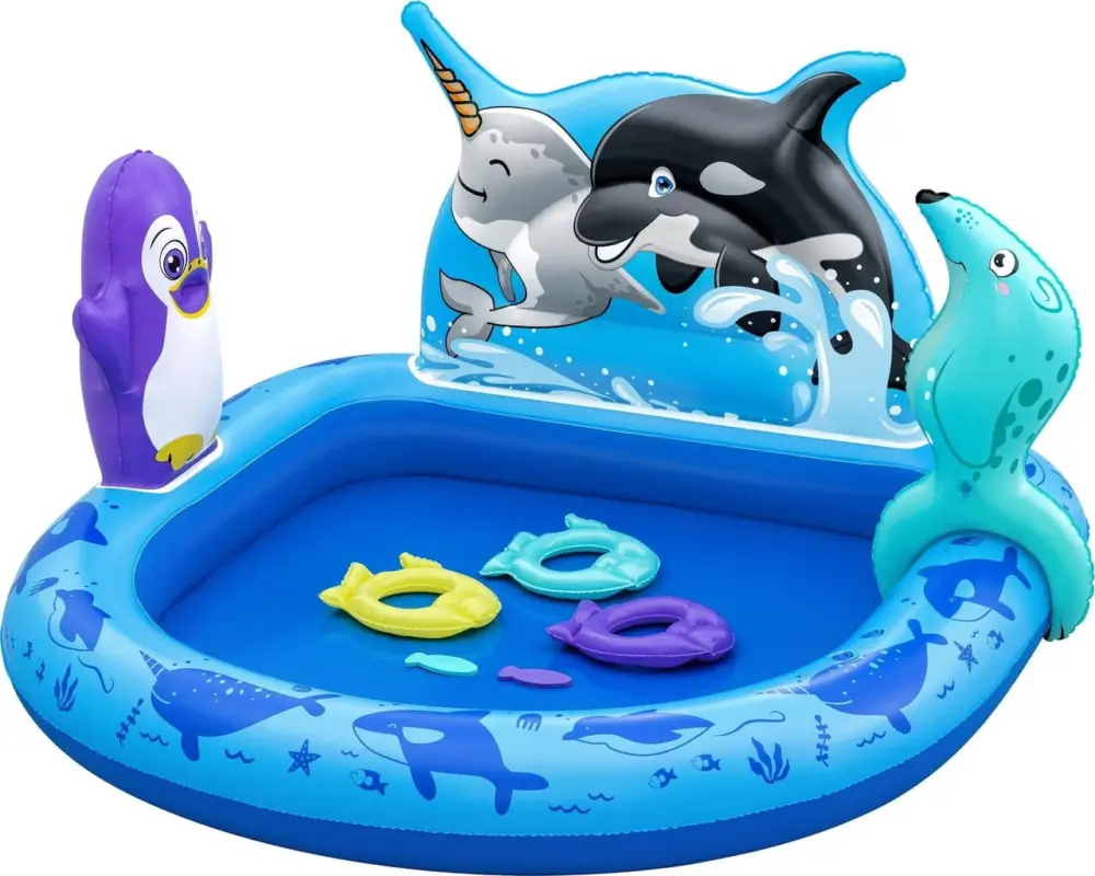 Bestway Polar Pals™ nafukovací herní centrum 134 x 131 x 73 cm Poslední Šance