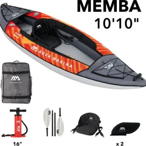 Aqua Marina Kajak Memba – oranžovo/šedý pro 1 osobu Tovární Cena