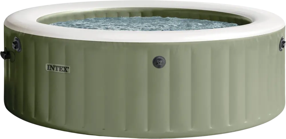 Intex Whirlpool PureSPA Bubble Massage Olive Green Ø 216 x 71 cm - 6 osob Cenový Hit