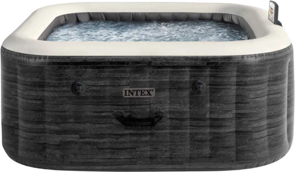 Nízká Cena Intex Whirlpool PureSPA Greystone Deluxe 196 x 196 x 71 cm - 6 osob