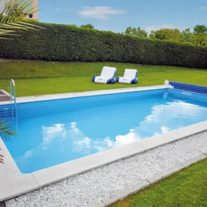 Cenově Výhodný CF. Group Bazénová fólie obdélníková 700 x 350 x 150 cm - modrá, Tloušťka 0,6 mm / s klínovou lemovkou P3
