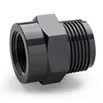 Krátký nipl závitový vněj./vnitř. Závit d3/4 x 1/2 PVC PN16 Zlevněný