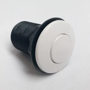 Must-Have Pneumatické tlačítko rovné bílé