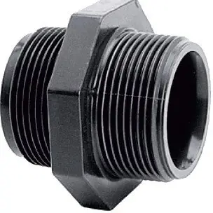 Časově Omezené Dvojitý nipl PVC d3/4"