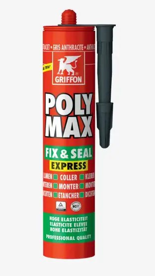 Víkendová Akce POLY MAX FIXaSEAL EXPRESS montážní lepidlo - čirý