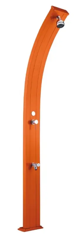 Přímo Od Výrobce Solární sprcha SPRING orange s oplachem nohou