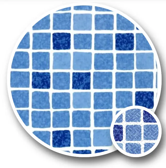 Akční Cena Folie ELBE SBG SUPRA 1,6 mm Mosaic Blue šíře 1,65m (mozaika modrá - 1123/01) - DOPRODEJ