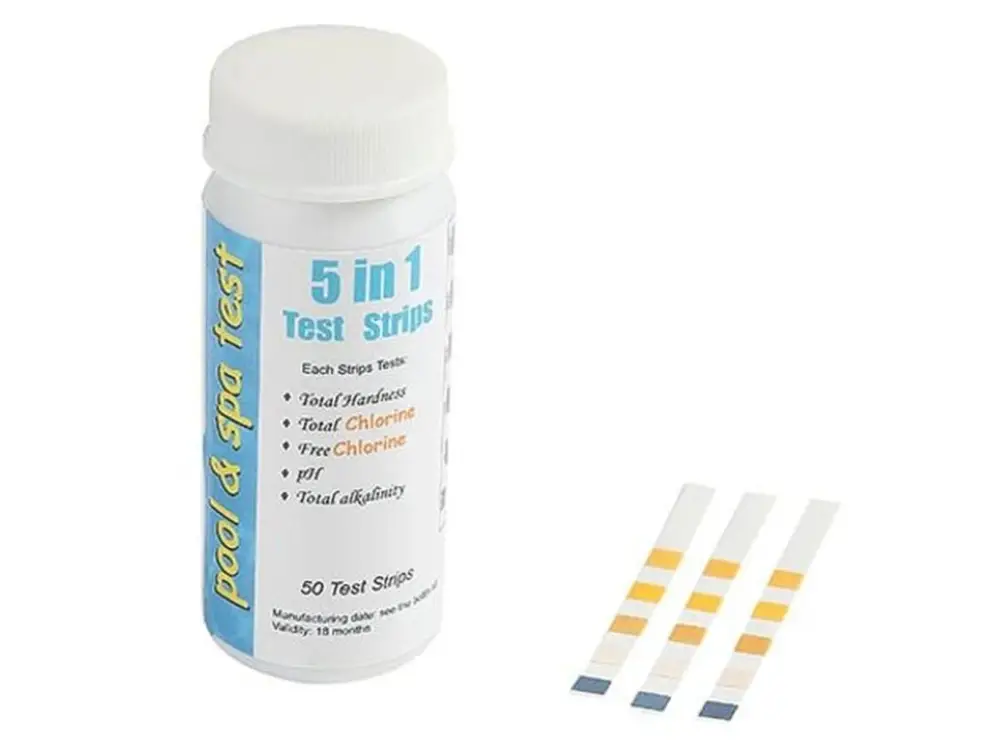 Testovací proužky Pool and Spa Test Strips 5 in 1, 50 ks Nízká Cena