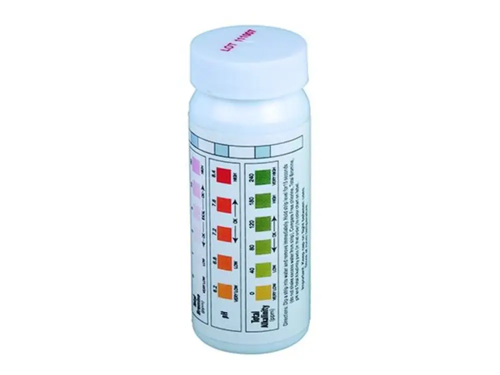 Expresní Doručení Testovací proužky 3v1 (pH, volný Cl, alkalita)