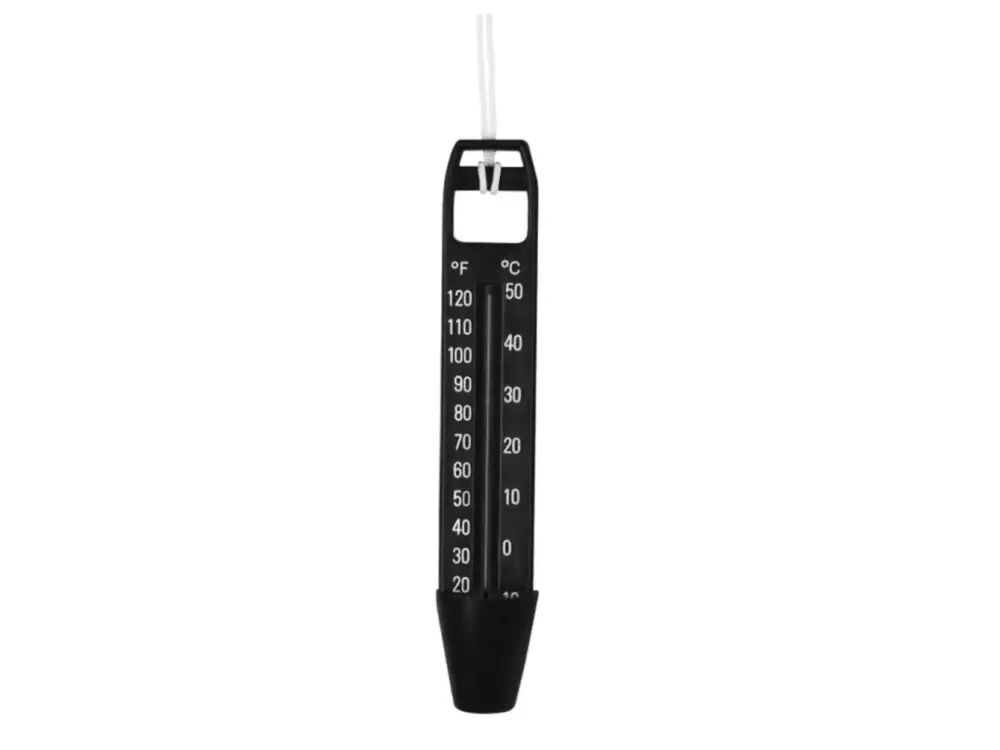 Teploměr černý 25cm BLACK Odeslání Ihned