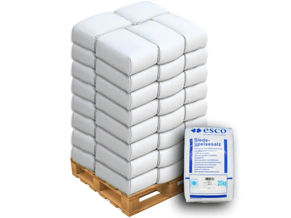 Bezpečná Platba Sůl do bazénu 1000kg (40x25 kg)
