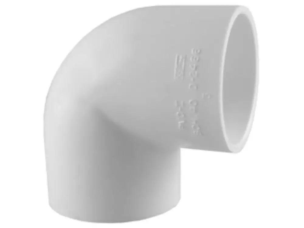 PVC-U SCH 40 koleno 90° 2 Autentický