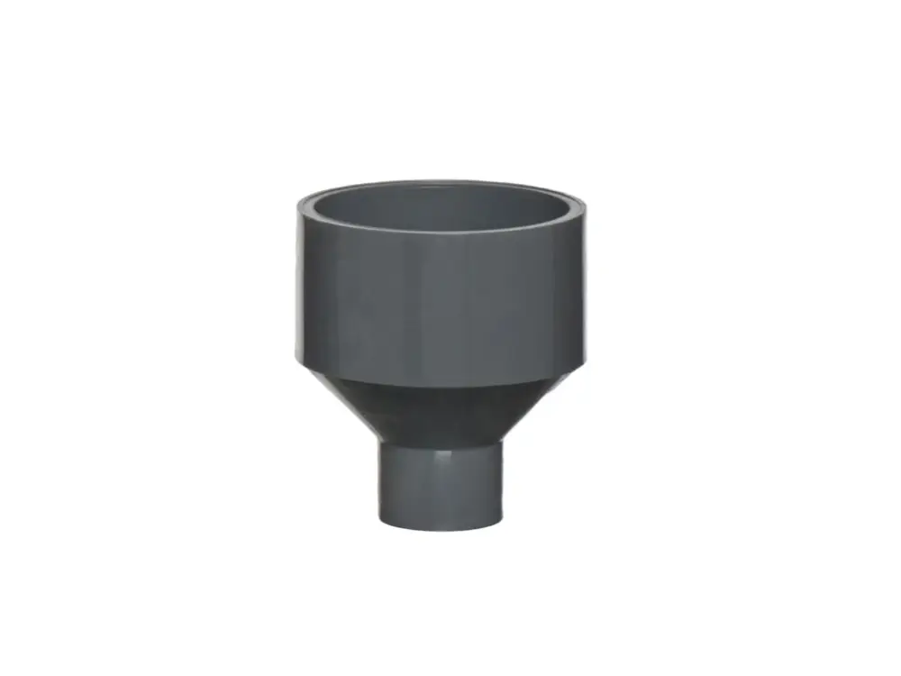 Výprodej PVC tvarovka - redukce, 2x lepený spoj, 63 x 25 mm, dlouhá