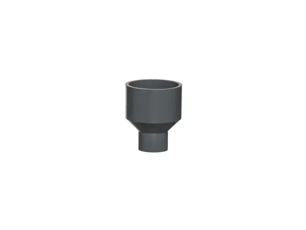 Finální Výprodej PVC tvarovka - redukce, 2x lepený spoj, 40 x 32 mm, dlouhá