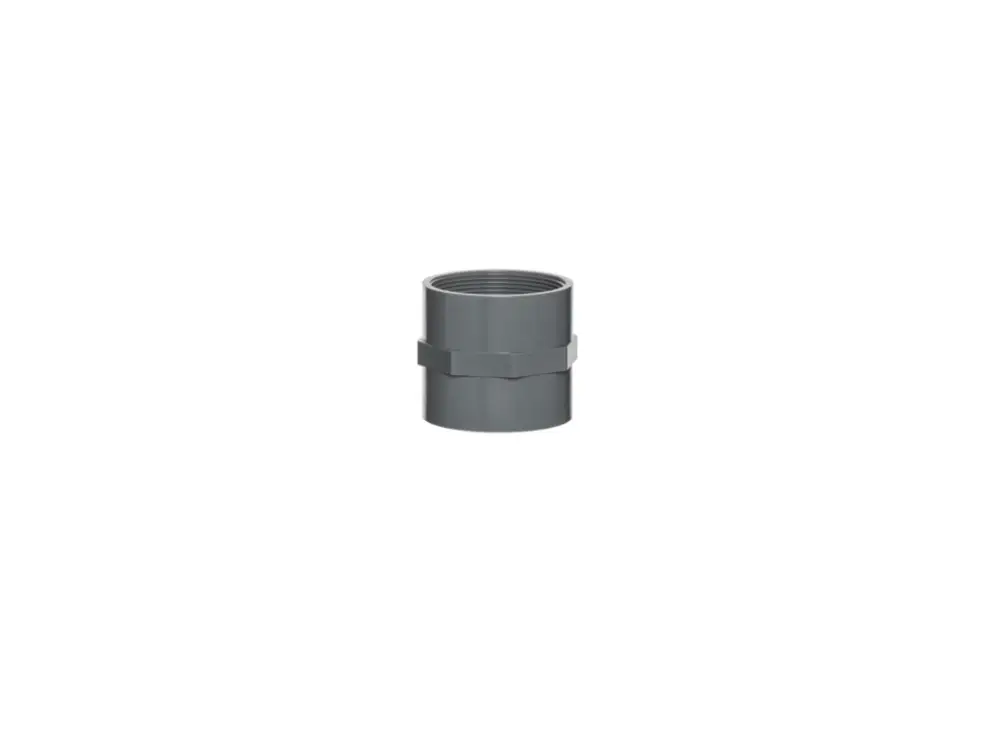 PVC tvarovka - přechodka, vnitřní závit 40 mm x 1-1/4 Výhodná Nabídka
