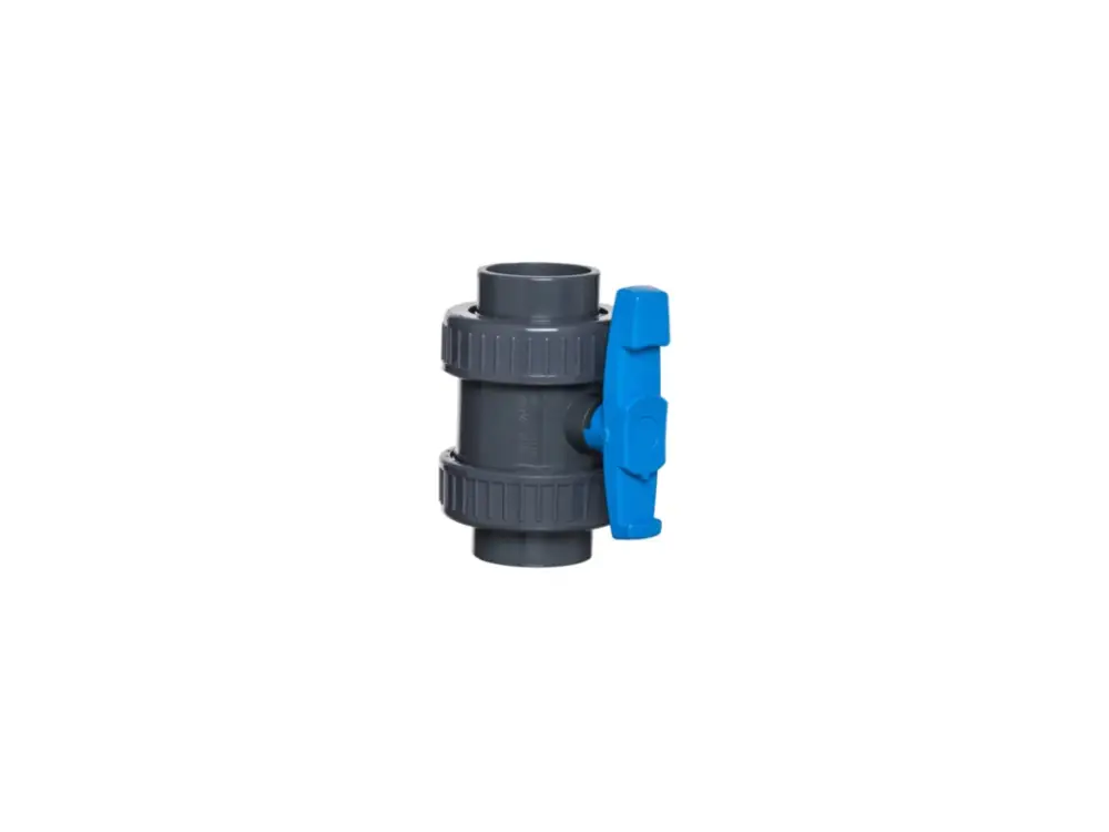 PVC Kulový ventil, 2x lepený spoj, 40 mm Poslední Šance