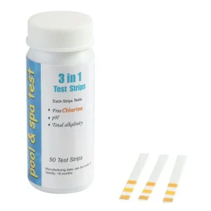 Super Cena Pool and Spa Test Strips 3 in 1 testovací proužky, 50 ks