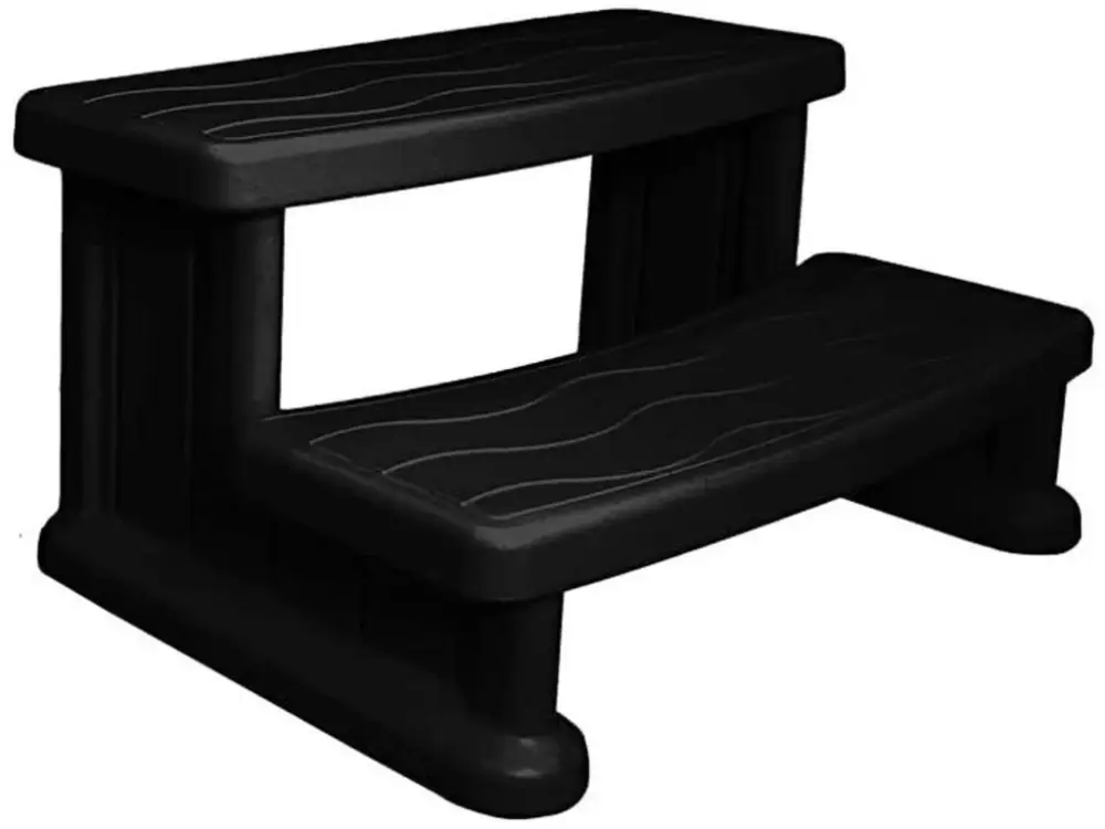 Nová Kolekce COVER VALET Schůdky SPA SIDE STEP Black #černé