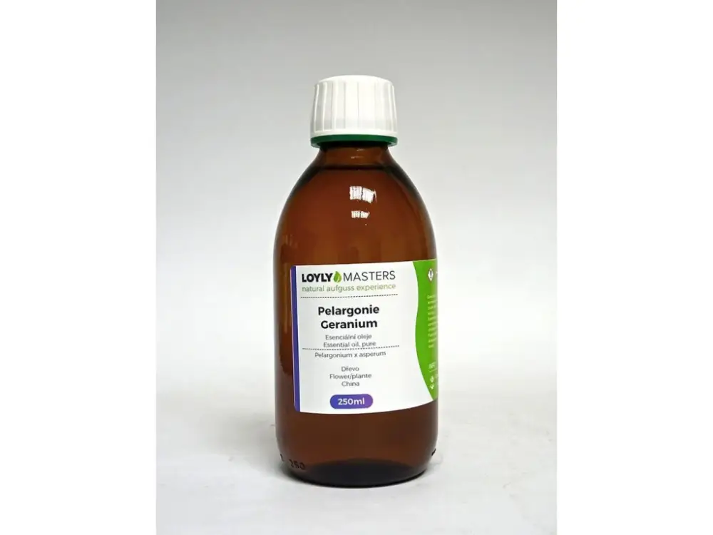 100% EO LOYLY MASTERS Geranium/Pelargonie (250ml) Kup Teď
