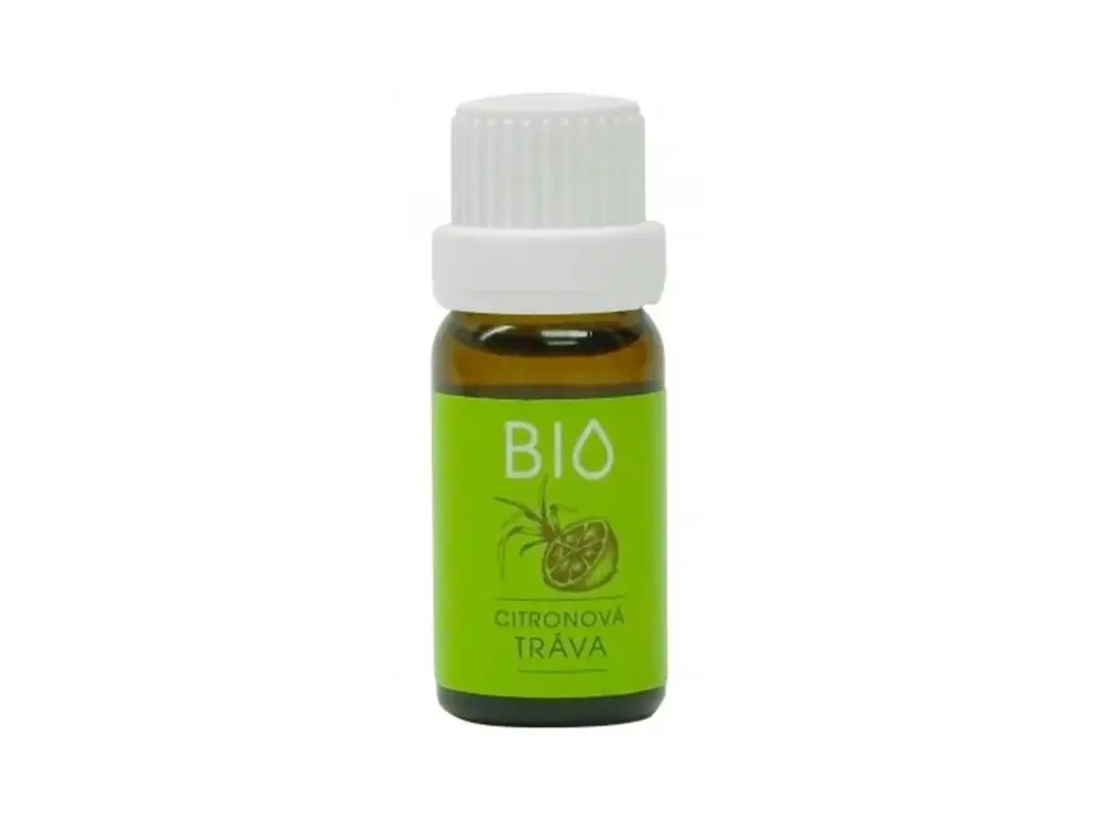 100% BIO Esenciální vonný olej Citronová tráva Dokud Zásoby Vydrží