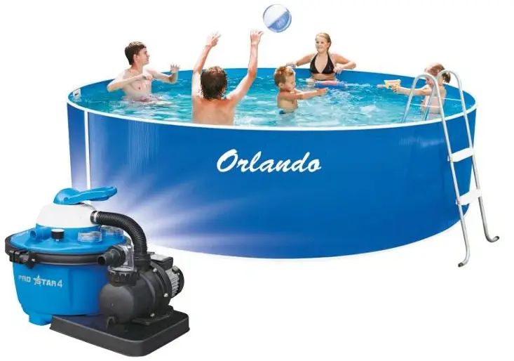 Sleva Bazén Orlando 4,57x1,07 m s pískovou filtrací ProStar 4