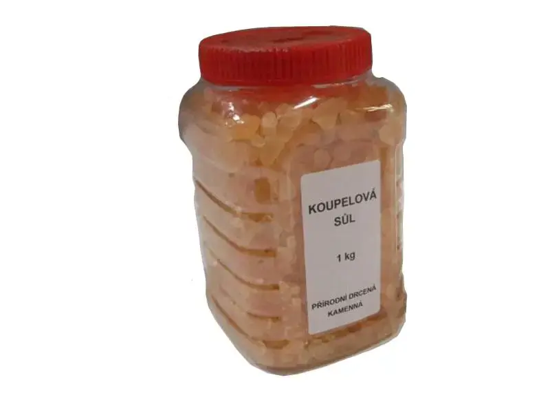 Drcená sůl v dóze 1 kg - orange Tovární Cena