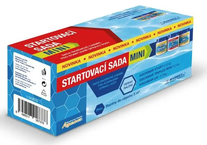 Levný Aquamar chemický set Start Mini