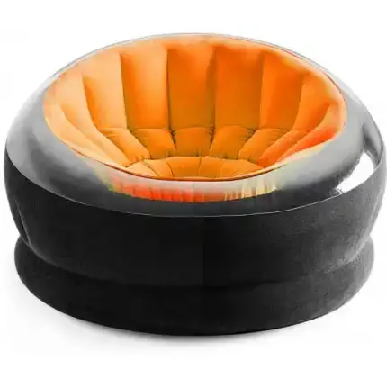 Vrácení Zdarma Nafukovací křeslo Intex Empire - oranžová