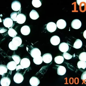 Poslední Šance Světelný řetěz maxi 100 LED - studená bílá