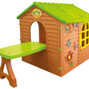 Dětský domeček Mochtoys se stolečkem Vrácení Zdarma