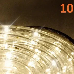 Pásek LED 10 m - 240 diod - teplá bílá Tovární Cena