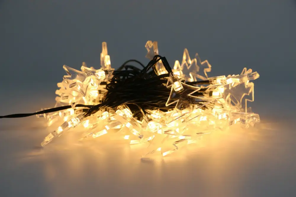 Řetěz se stromečky 40 LED - teplá bílá Super Cena