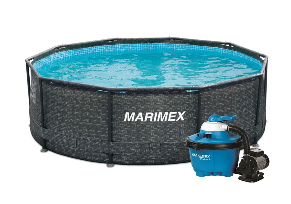 Bazén Marimex Florida 3,66x0,99 m - motiv RATAN s pískovou filtrací Poslední Šance
