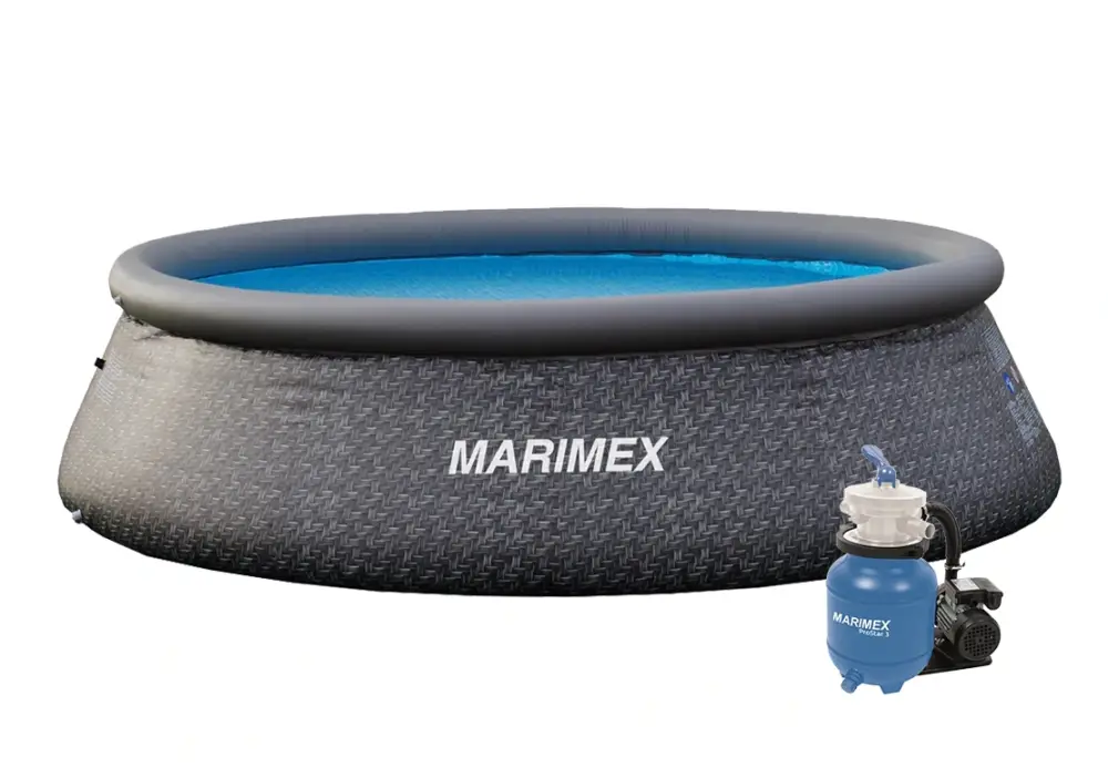 Bazén Marimex Tampa 3,66x0,91 m s pískovou filtrací - motiv RATAN Oblíbený