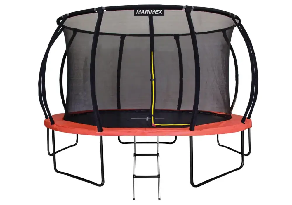 Značkový Trampolína Marimex Premium 457 cm + vnitřní ochranná síť + schůdky ZDARMA